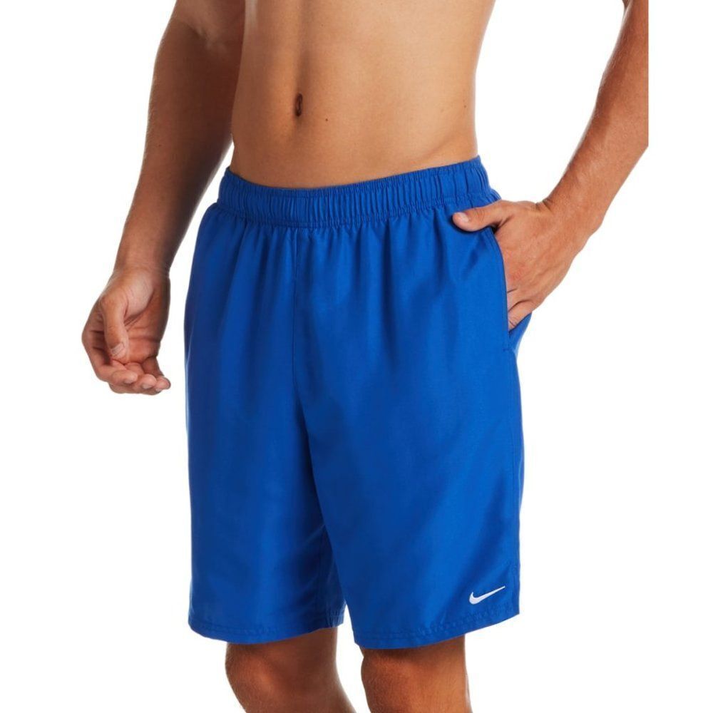 Nike Swim Men's Game Royal & White Lap Short Swim Trunk Size Medium